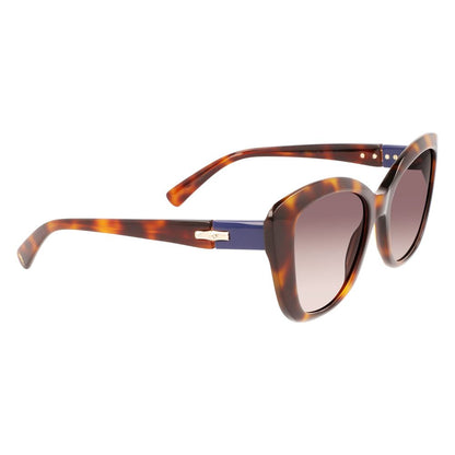 Longchamp Brown Acetate Sunglasses