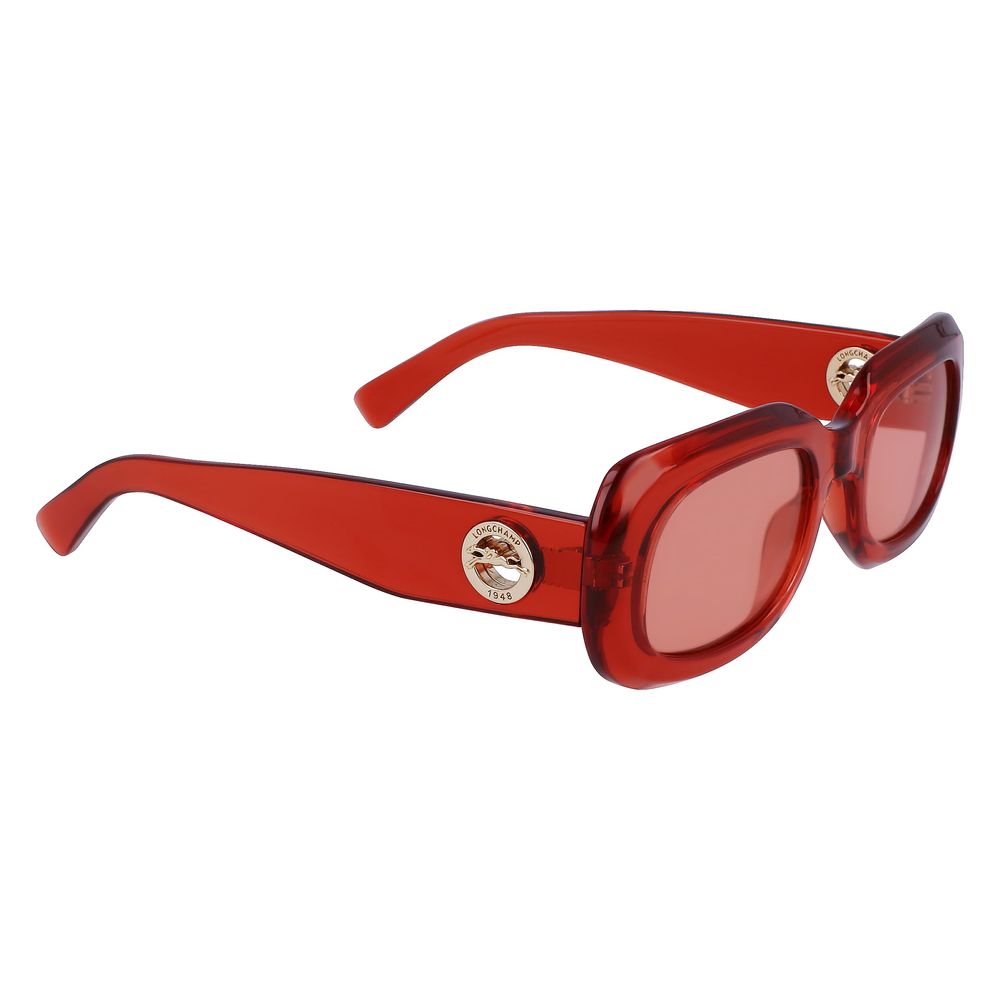 Longchamp Orange Injected Sunglasses