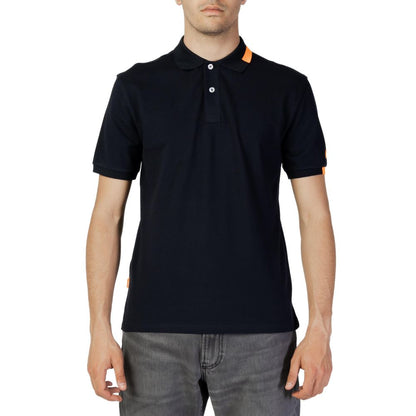 Suns Blue Cotton Polo Shirt