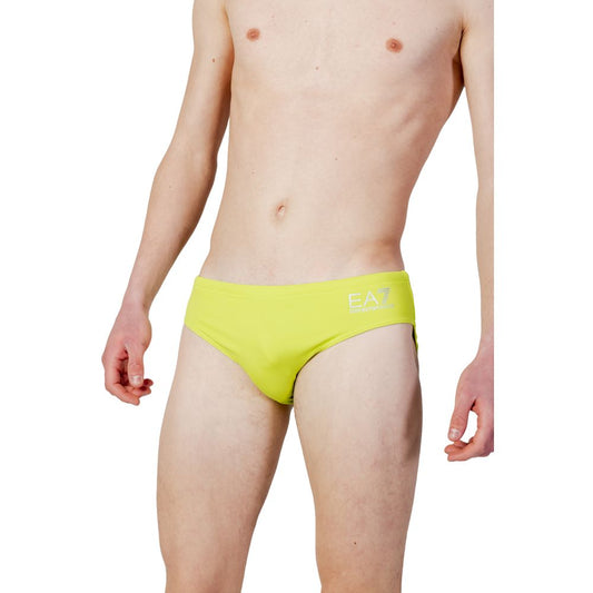 EA7 Emporio Armani Green Polyester Swimwear