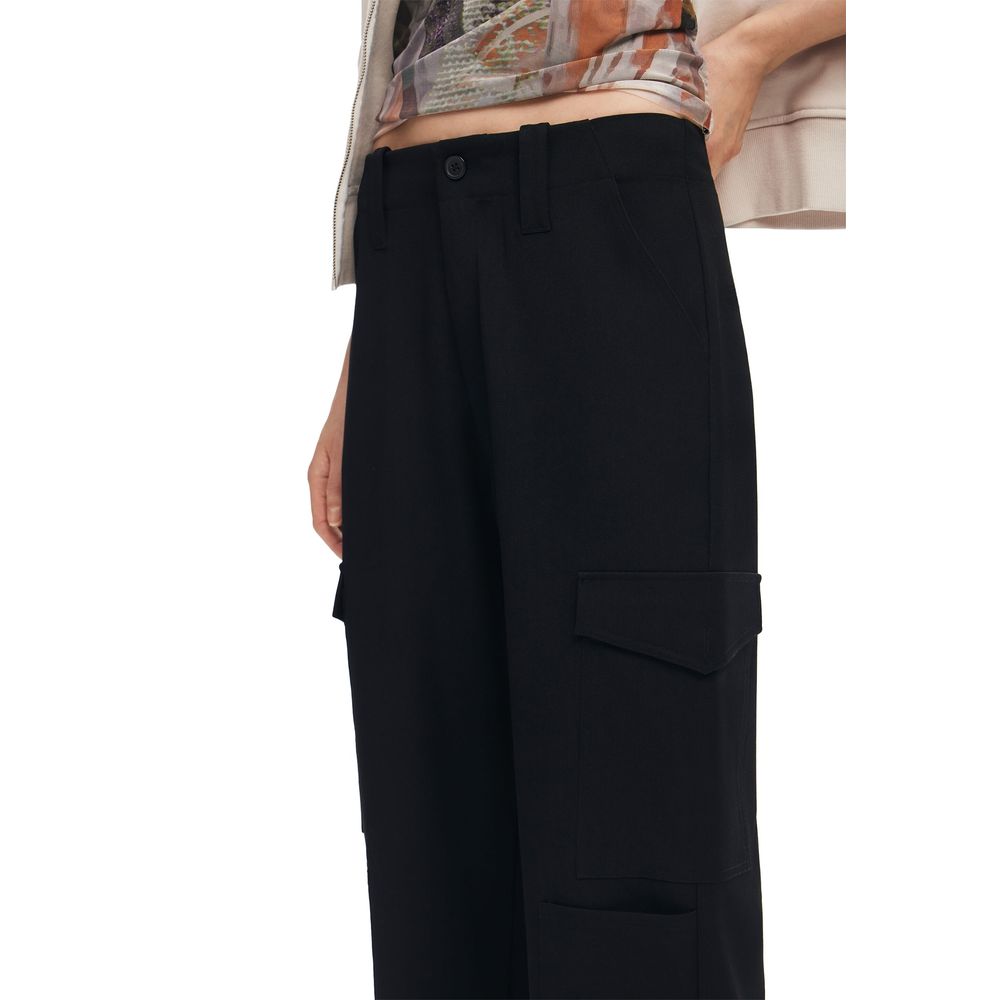 Desigual Black Polyester Jeans & Pant