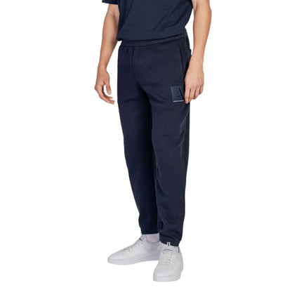 Armani Exchange Blue Cotton Jeans & Pant