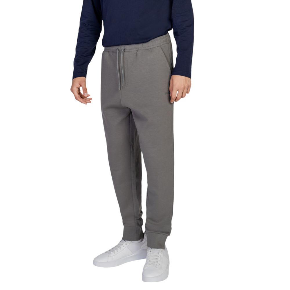 Hugo Boss Gray Cotton Jeans & Pant