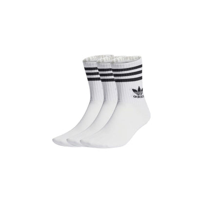 Adidas White Cotton Sock