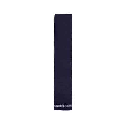 Armani Exchange Blue Polyamide Scarf