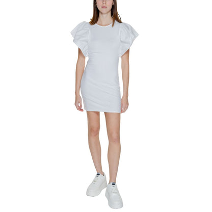 Only White Cotton Dress