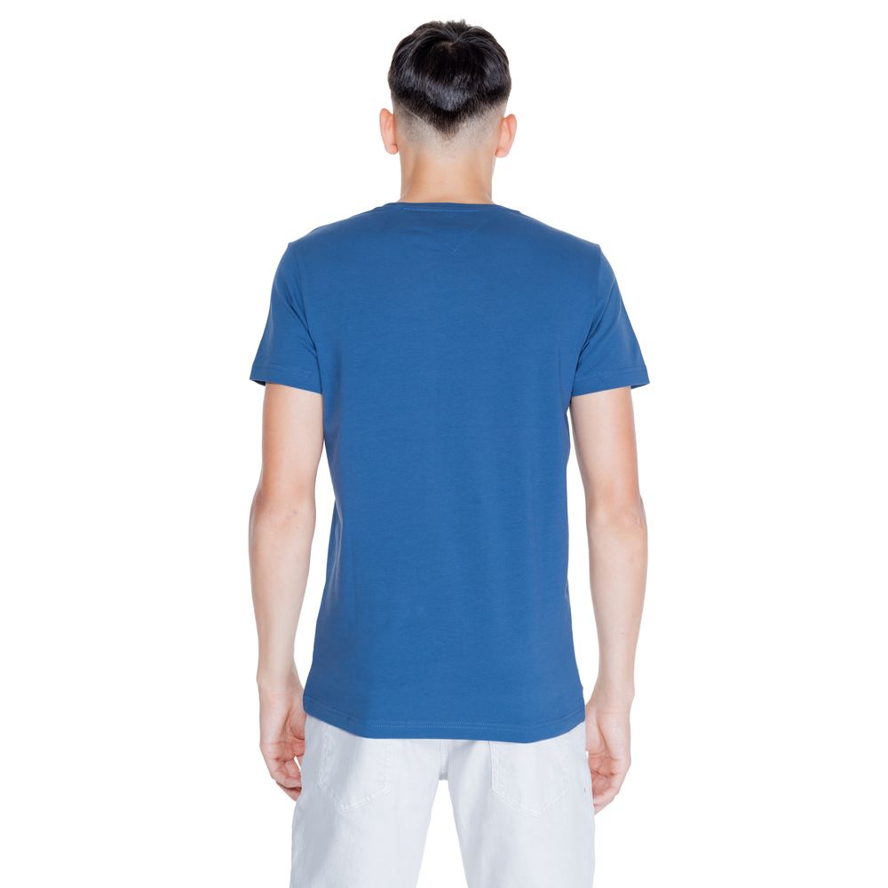 Tommy Hilfiger Blue Cotton T-Shirt