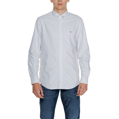 Tommy Hilfiger Beige Organic Cotton Shirt