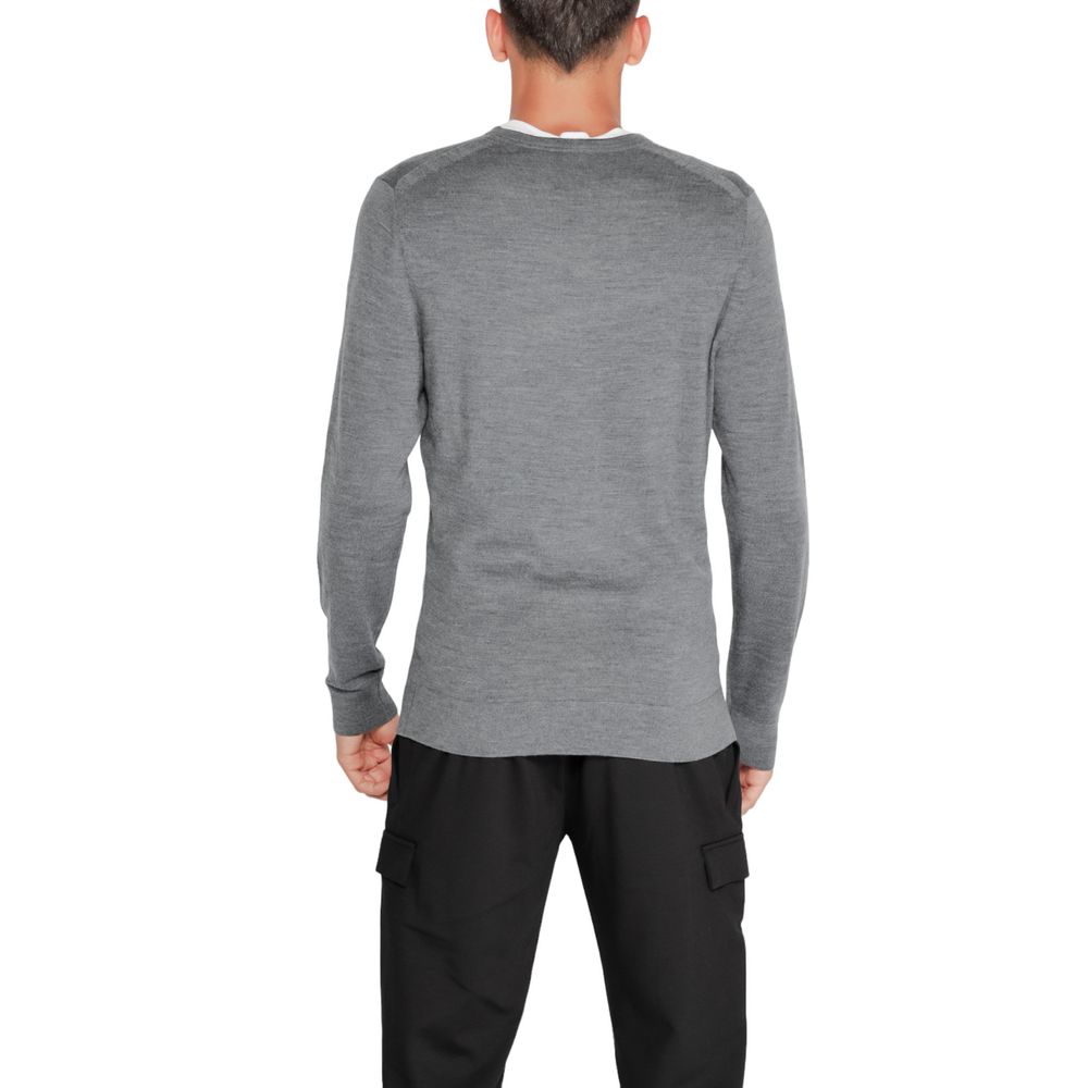 Calvin Klein Jeans Gray Recycled Wool T-Shirt