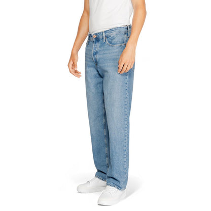 Jack Jones Blue Cotton Jeans & Pant