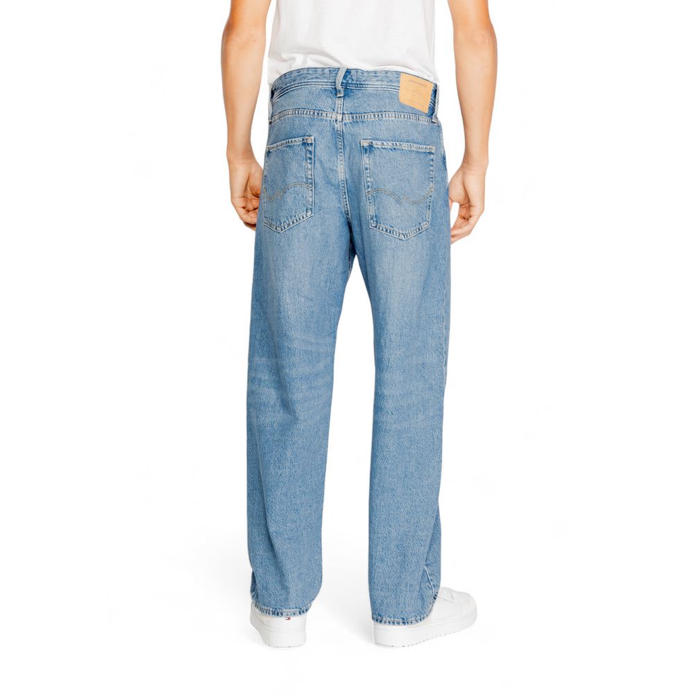 Jack Jones Blue Cotton Jeans & Pant