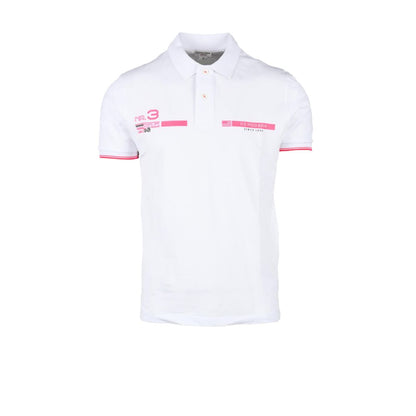 U.S. POLO ASSN. White Cotton Polo Shirt