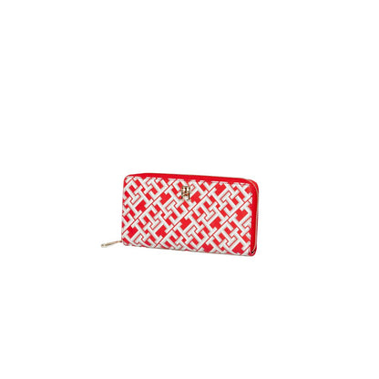 Tommy Hilfiger Red Polyethylene Wallet