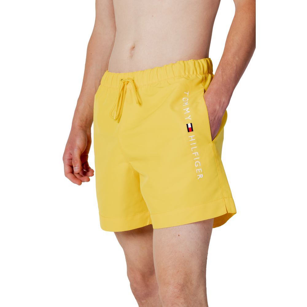 Tommy Hilfiger Yellow Polyester Swimwear