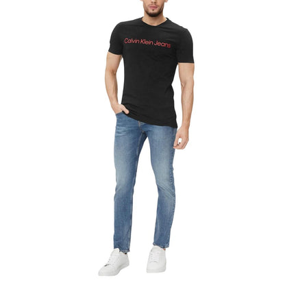 Calvin Klein Jeans Bicolor Cotton T-Shirt