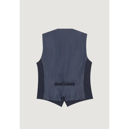 Antony Morato Blue Polyester Vest