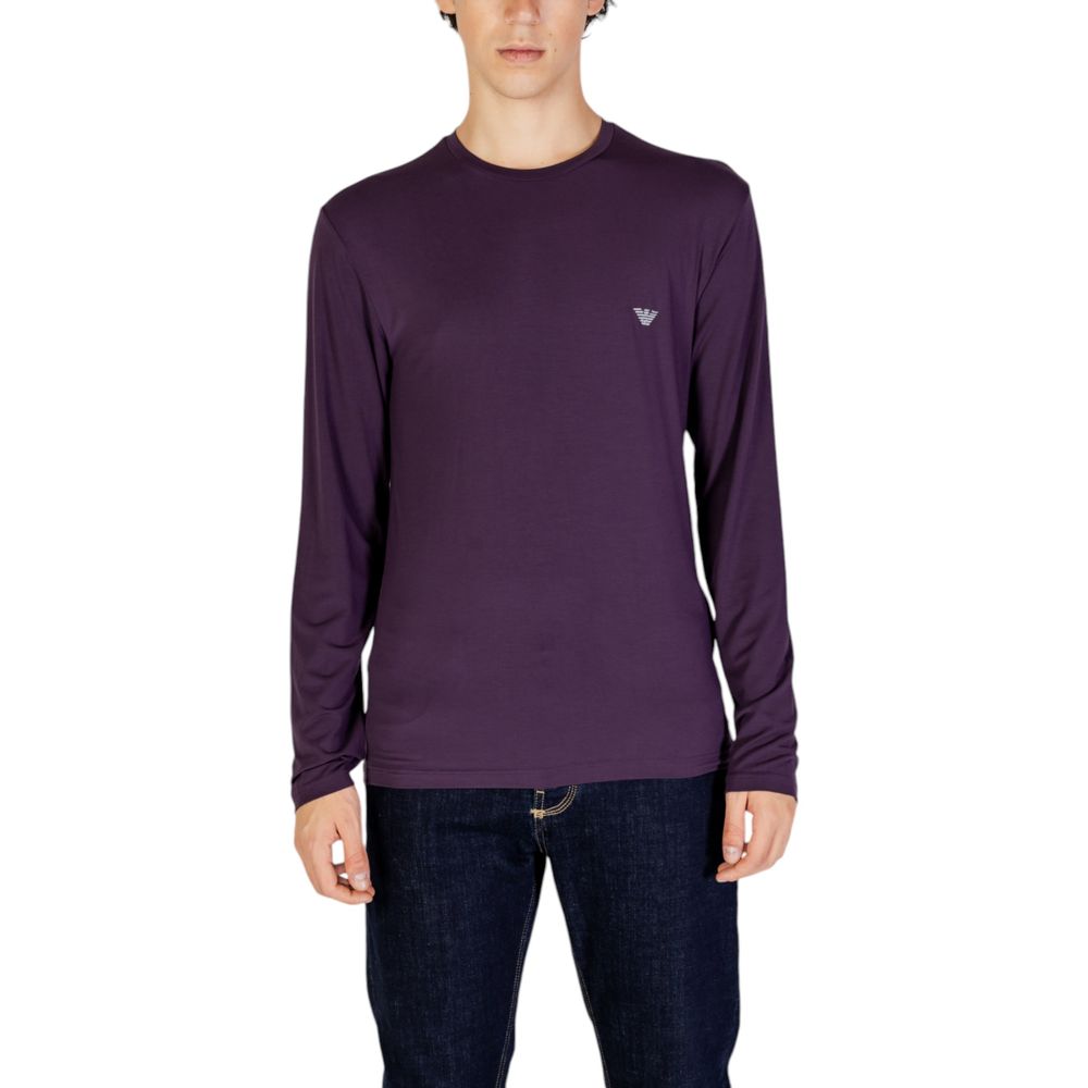 Emporio Armani Underwear Purple Modal Shirt