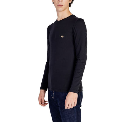 Emporio Armani Underwear Black Cotton Shirt