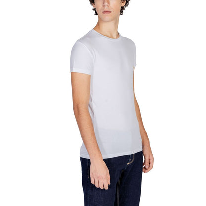 Emporio Armani Underwear White Cotton T-Shirt