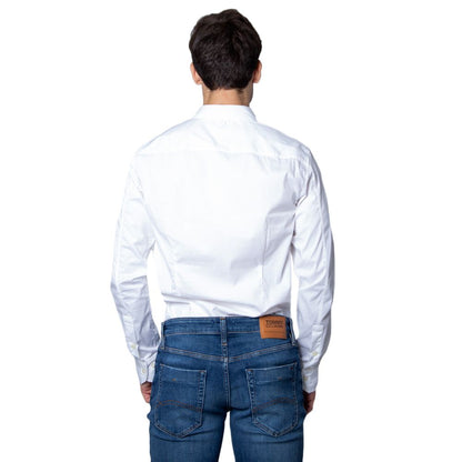 Tommy Hilfiger Jeans White Cotton Shirt