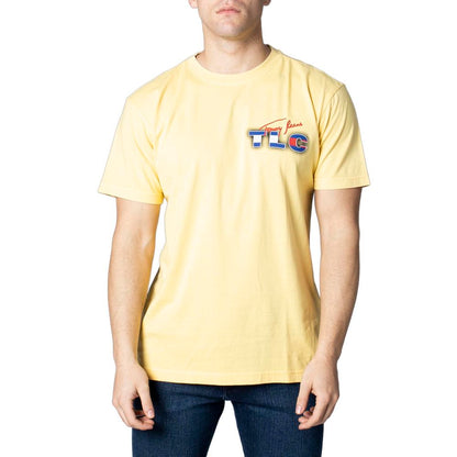 Tommy Hilfiger Jeans Yellow Cotton T-Shirt