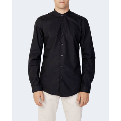 Antony Morato Black Cotton Shirt