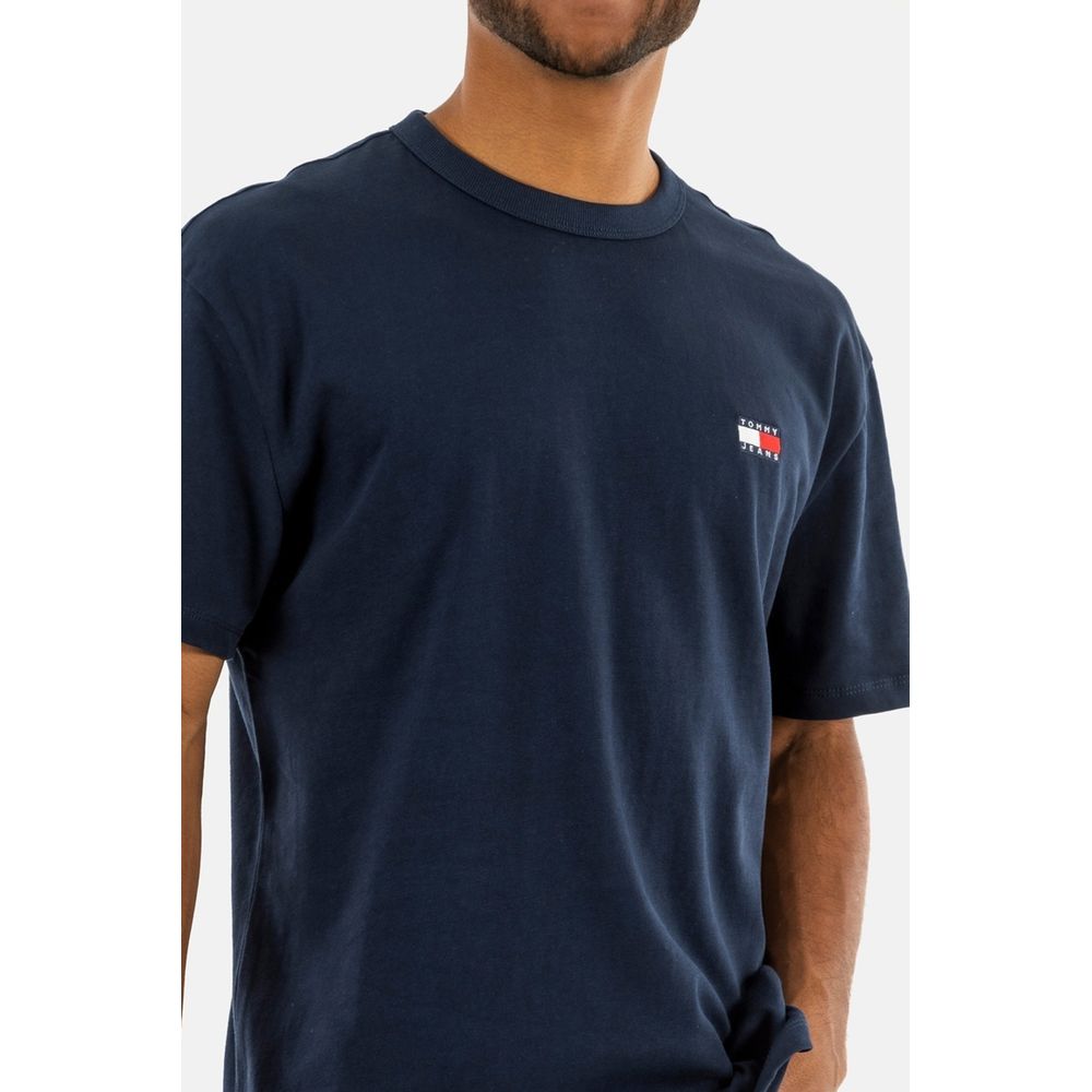 Tommy Hilfiger Jeans Blue Organic Cotton T-Shirt