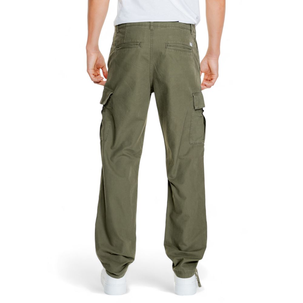 Jack Jones Green Cotton Jeans & Pant