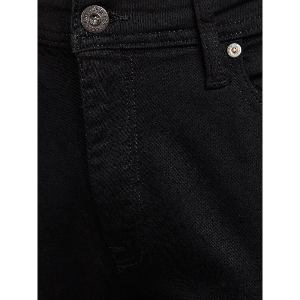 Jack Jones Black Cotton Jeans & Pant