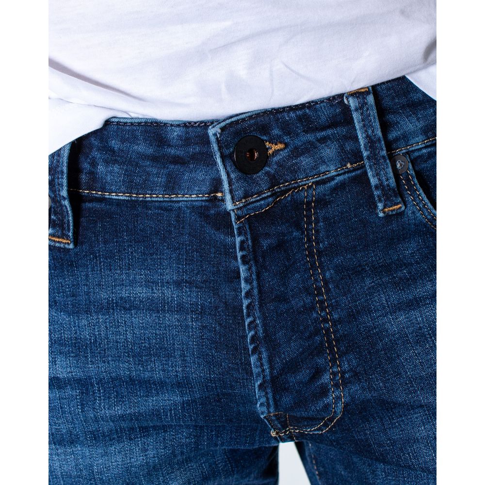 Jack Jones Blue Cotton Jeans & Pant