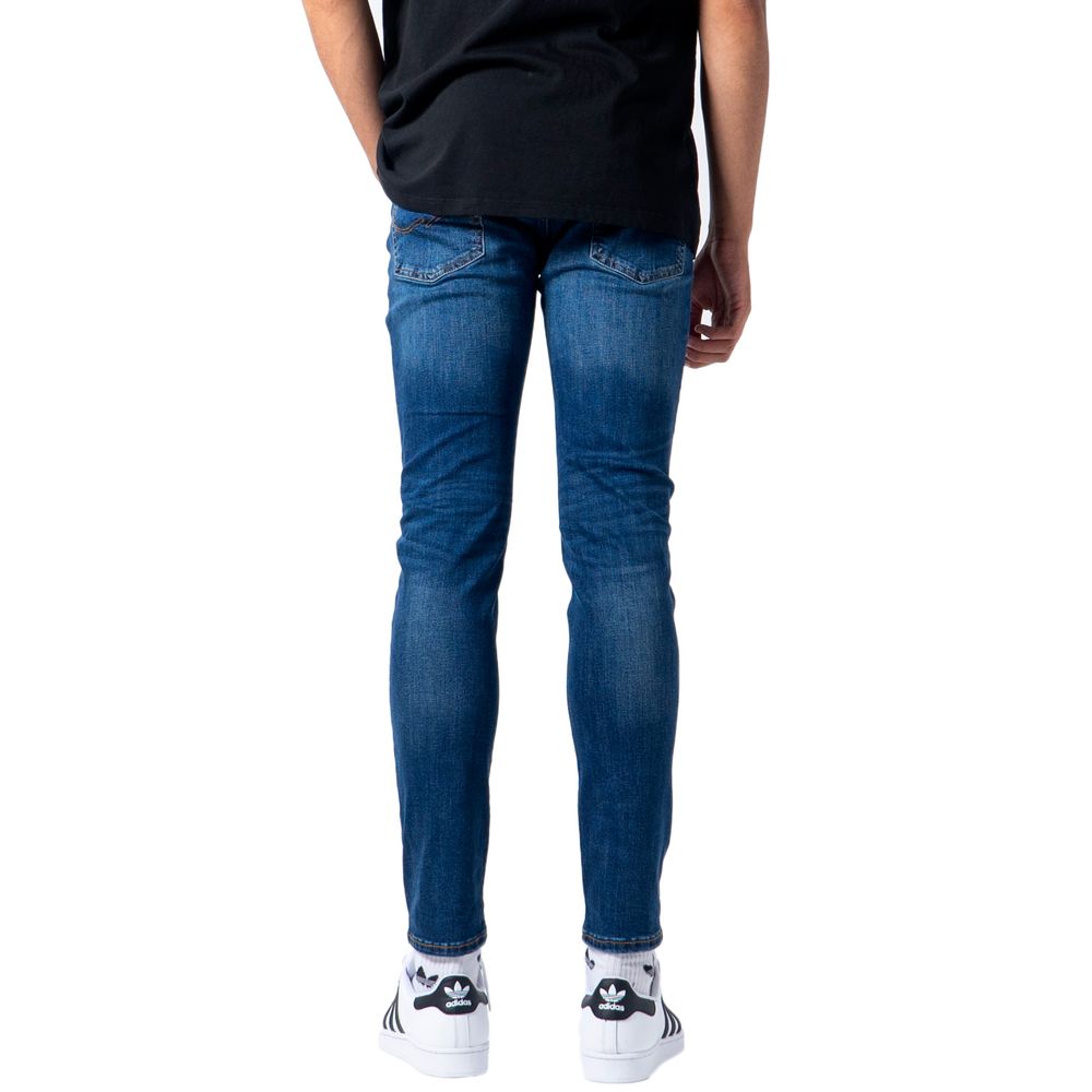 Jack Jones Blue Cotton Jeans & Pant