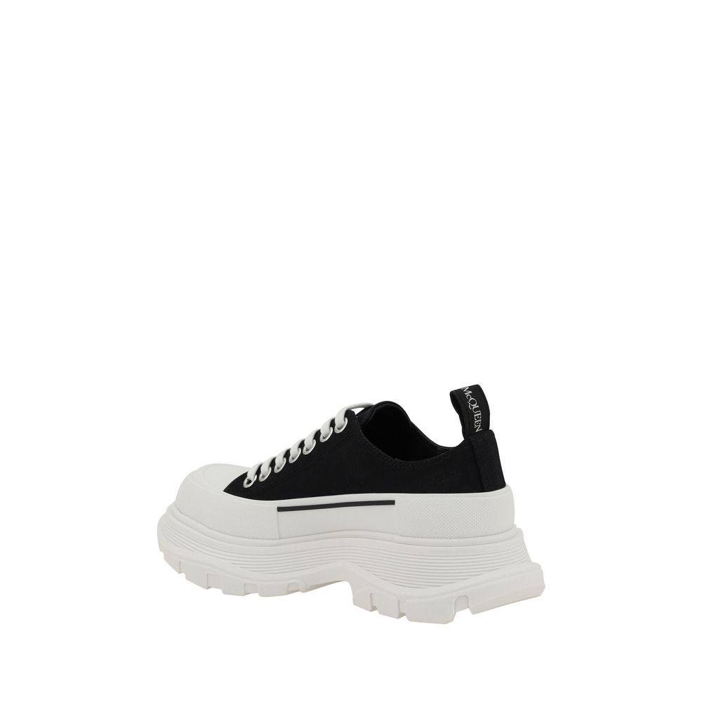 Alexander McQueen Black Rubber Chunky Sneakers - from Alexander McQueen