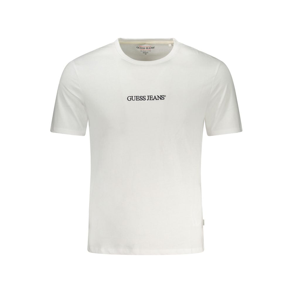 Gio Beverly Hills Signature White Cotton T-Shirt – Tailored Fit