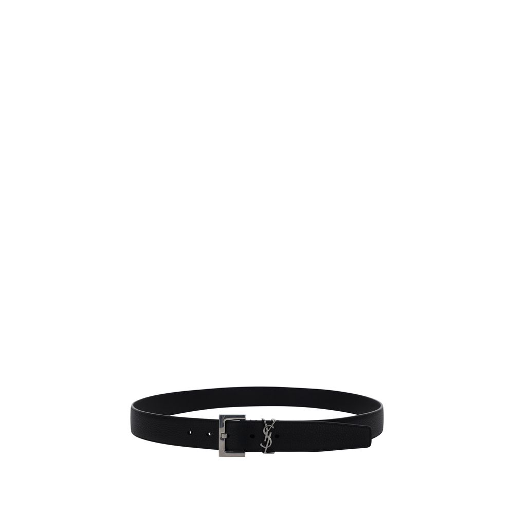 Saint Laurent Black Leather Product — SA-634440DTI0E1000-100 CM / 40 INCHES