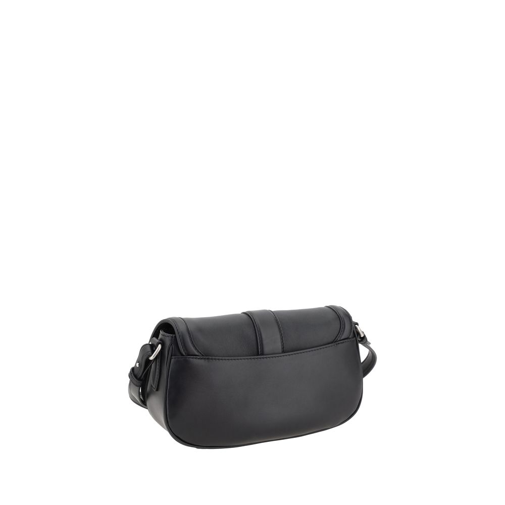 Alexander McQueen Black Calf Leather Bos Taurus Shoulder Bag - from Alexander McQueen