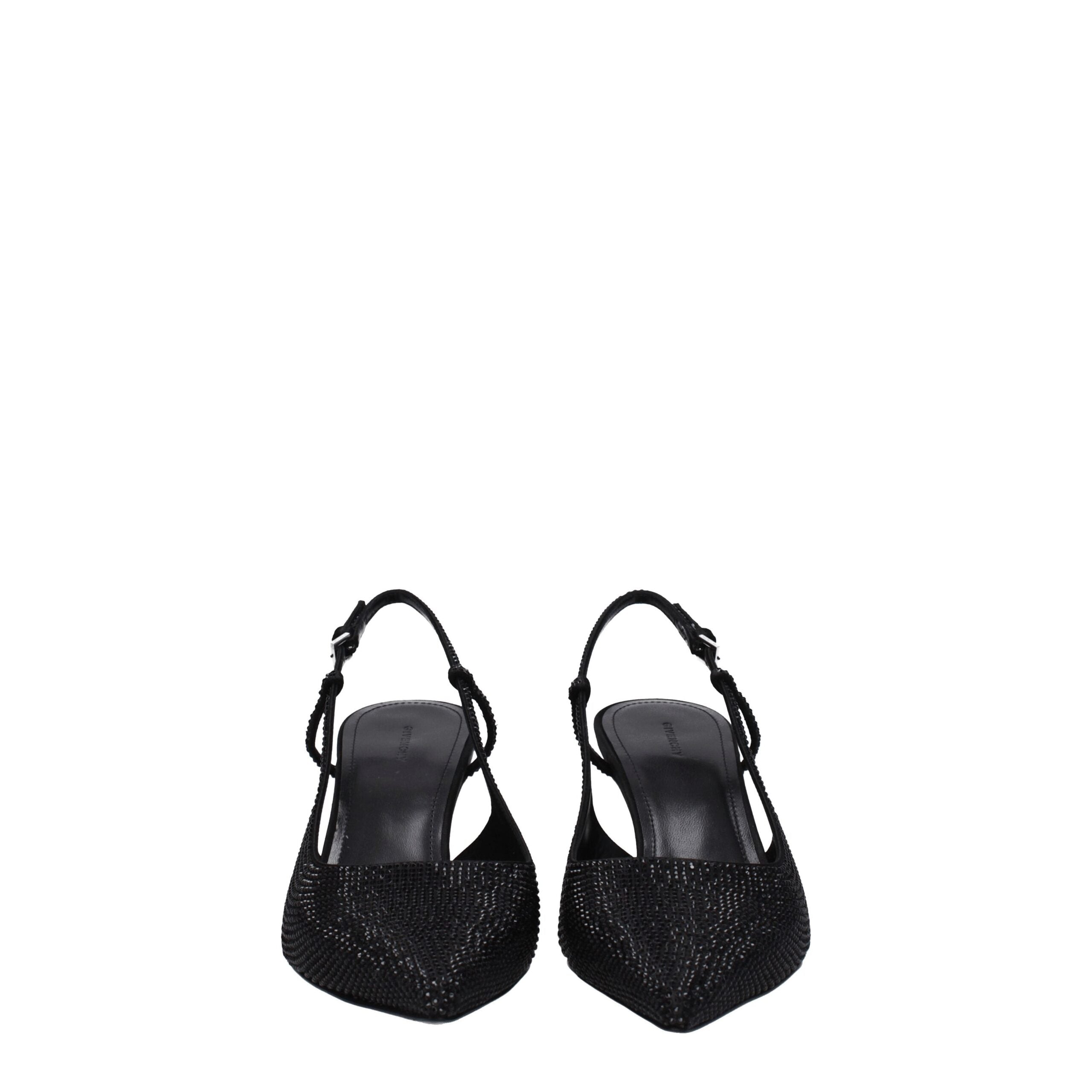 Givenchy Givenchy Black Fabric High Heel Pumps catalog image (image 3 of 5)