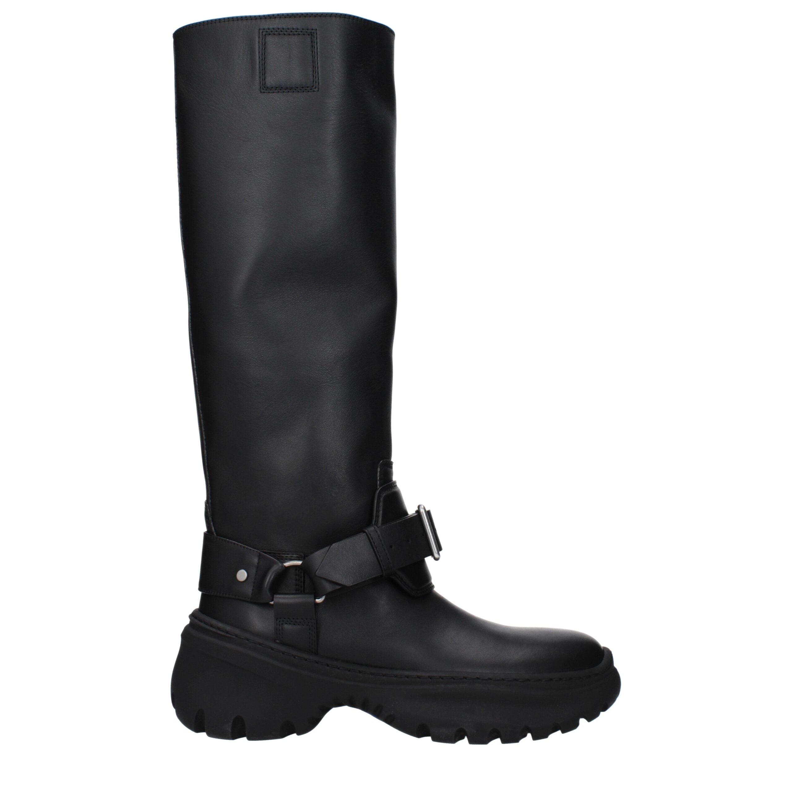 Burberry Burberry Black Leather Boots product image (image 1 of 5)