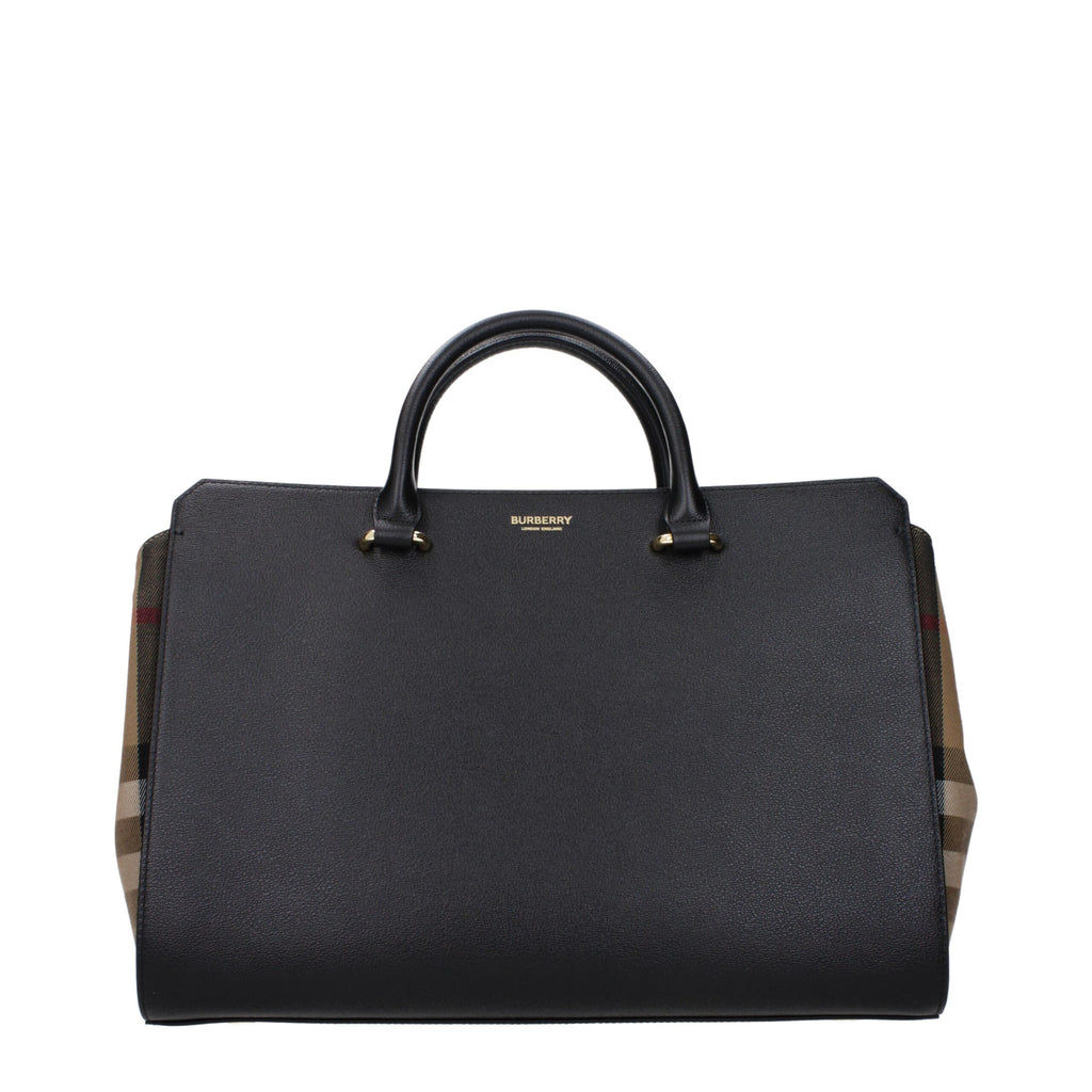 Burberry Burberry Black Leather Handbag product image (image 1 of 3)