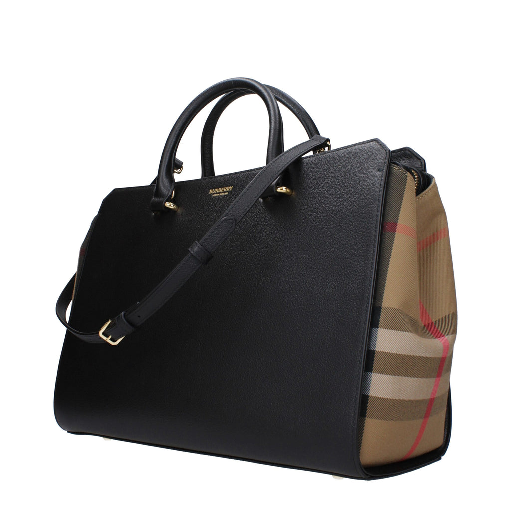 Burberry Burberry Black Leather Handbag product photograph (image 2 of 3)