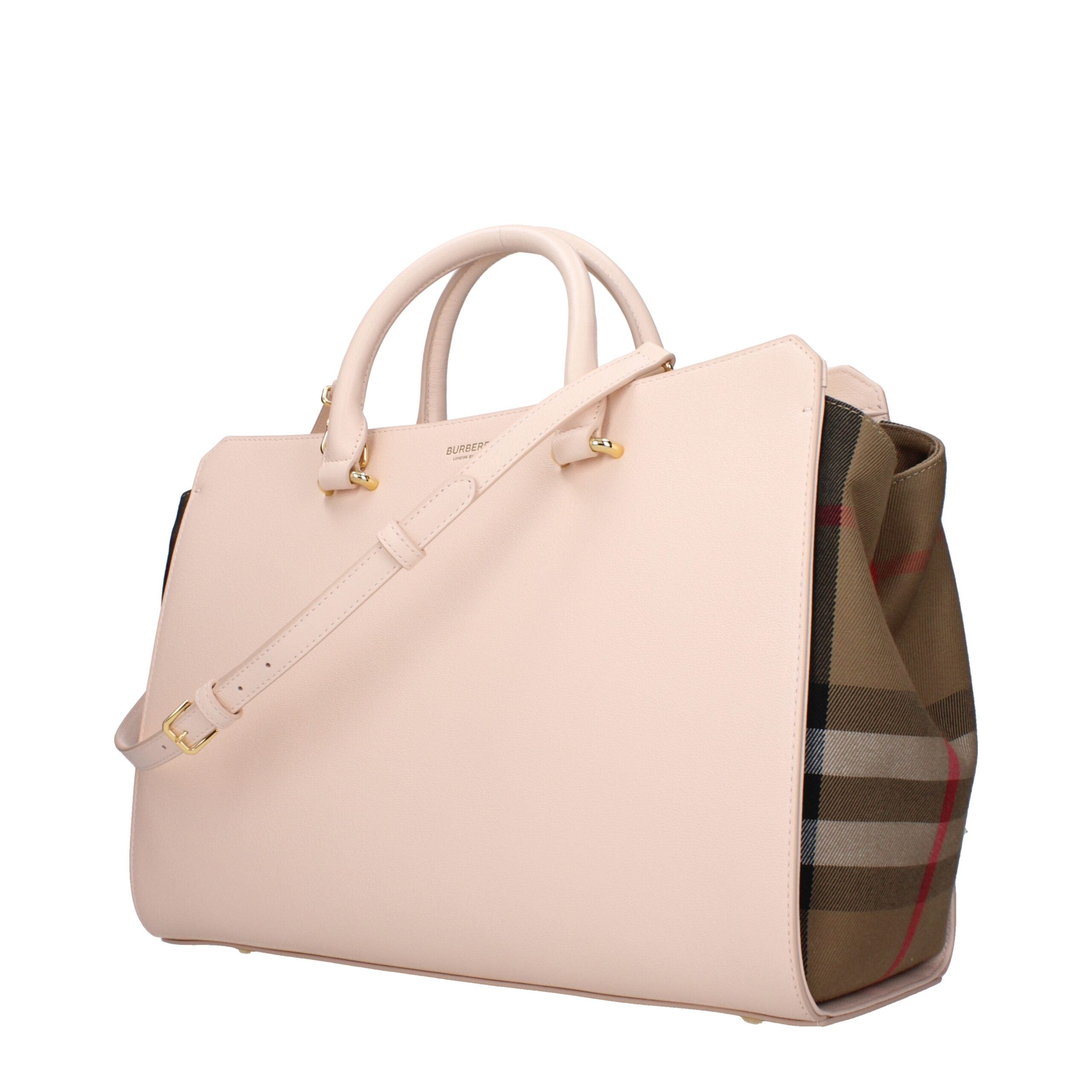 Burberry Burberry Pink Leather Handbag product photograph (image 2 of 3)
