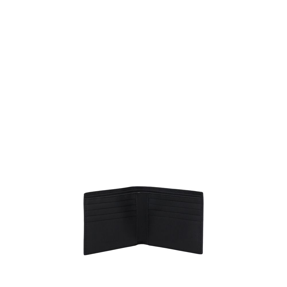 Saint Laurent Black Calf Leather Bos Taurus Wallet - from Saint Laurent