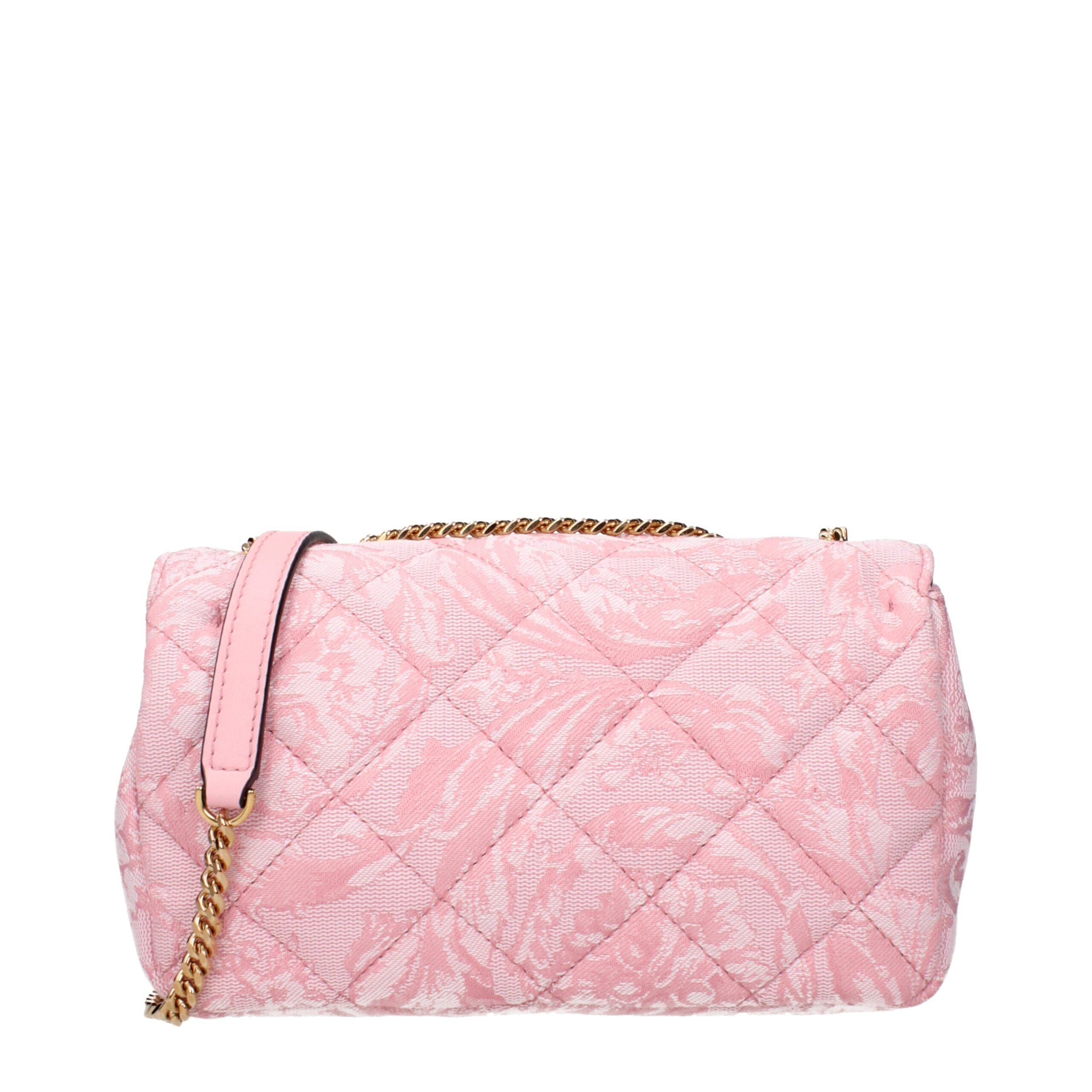 Versace Versace Pink Fabric Shoulder Bag catalog image (image 3 of 3)