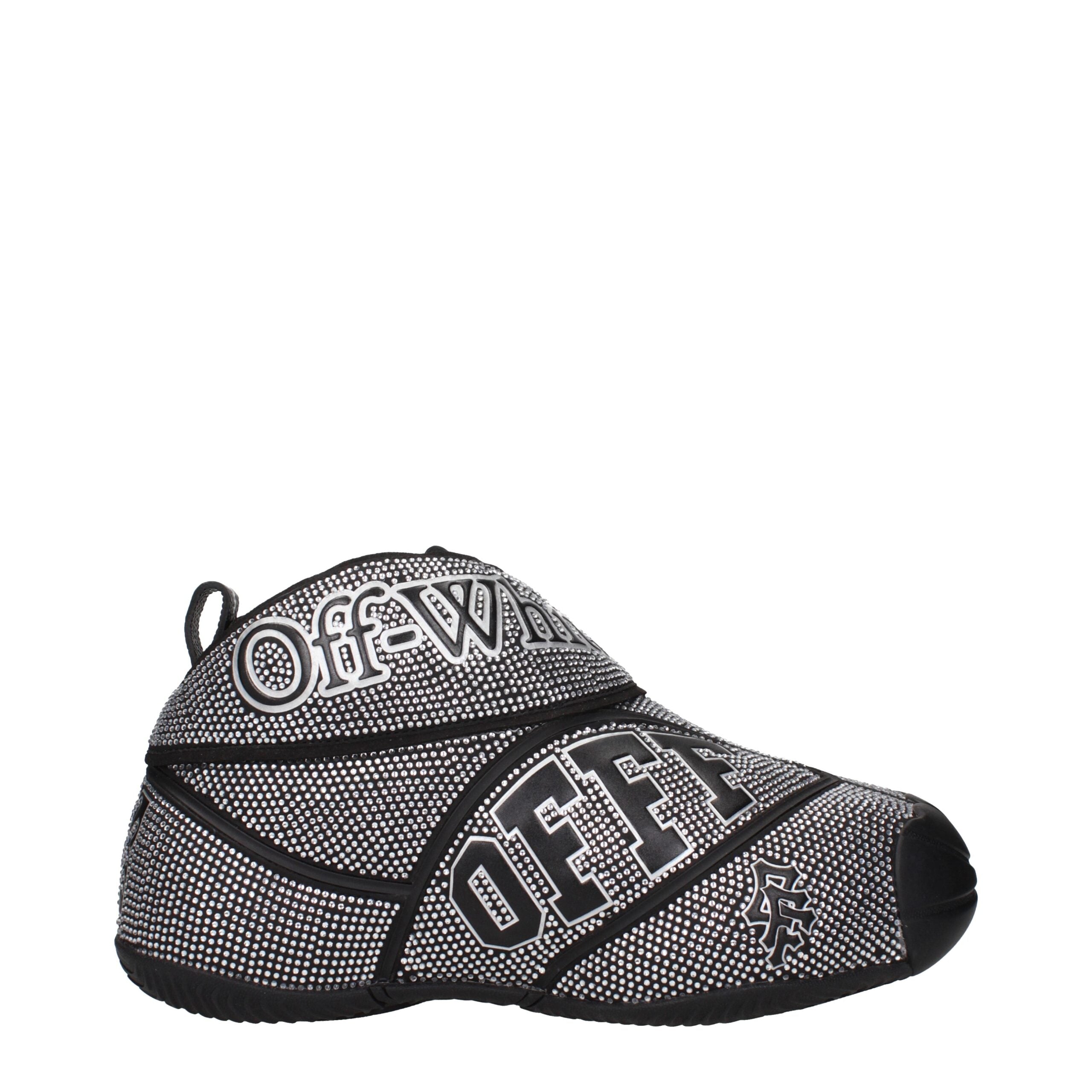 Off-White Off-White Black Cotton Sneakers product image (image 1 of 5)