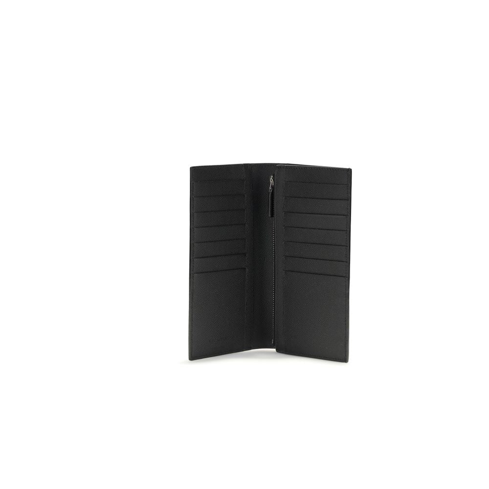 Saint Laurent Saint Laurent Wallet Black Calf Leather Black Logo Hardware catalog image (image 3 of 3)