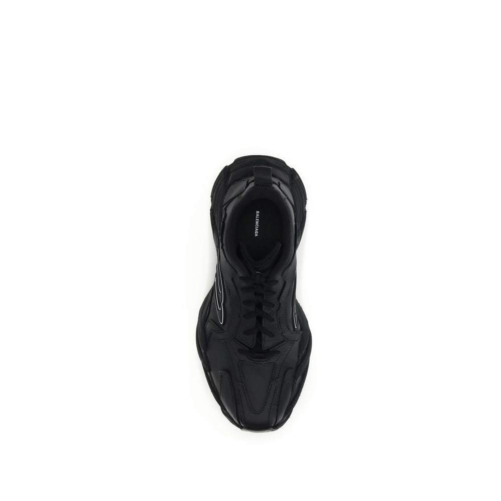 Balenciaga Balenciaga Black Calf Leather Bos Taurus Athletic Sneakers studio product image (image 4 of 4)