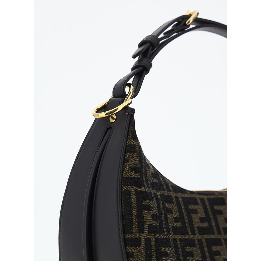 Fendi Fendi Brown Polyester Shoulder Bag studio product image (image 4 of 4)