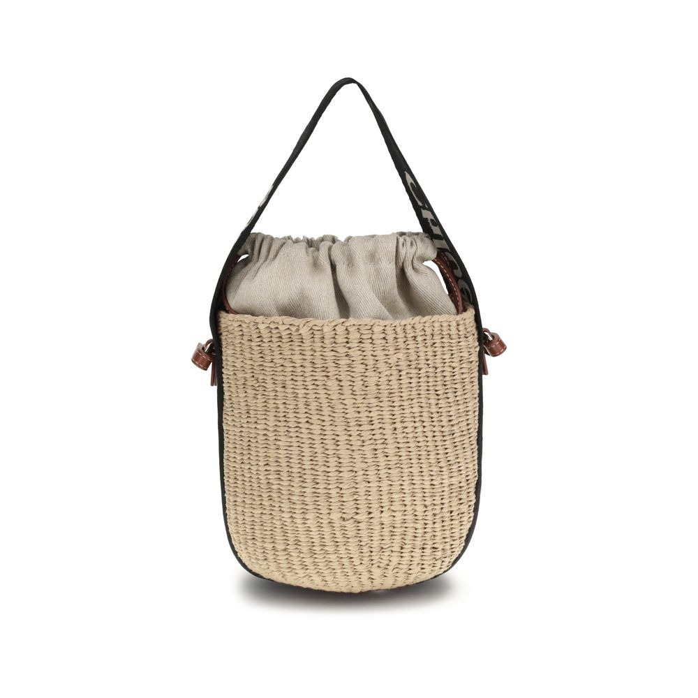 Chloé Chloé Beige Raffia Bucket Bag product image (image 1 of 4)