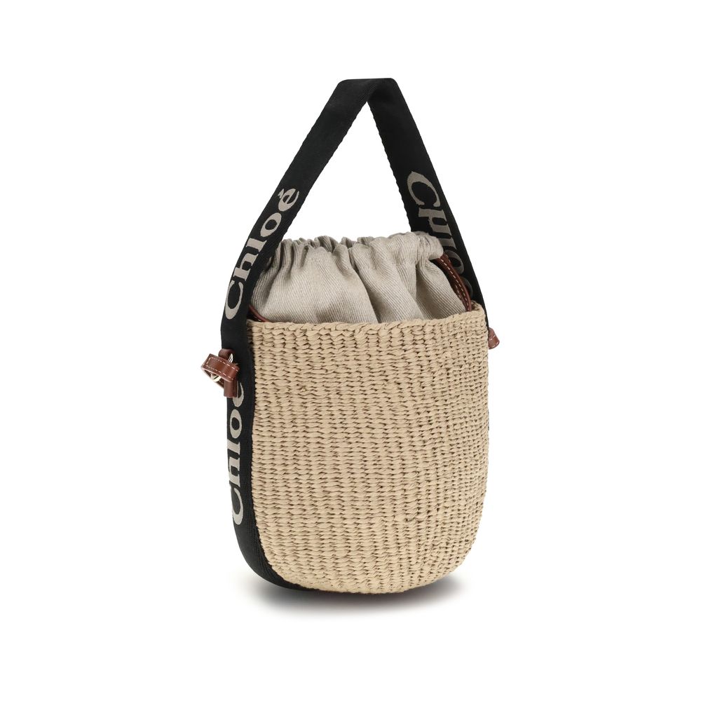 Chloé Chloé Beige Raffia Bucket Bag catalog image (image 3 of 4)