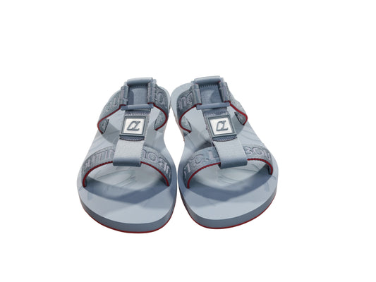 Christian Louboutin Surf Flat Logo Rubber Sandals