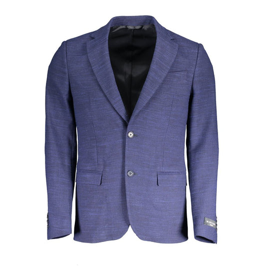 Marciano by Guess Blue Polyester Jackets & Coat